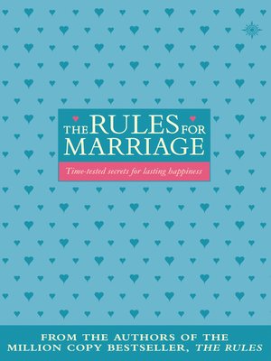 cover image of The Rules for Marriage